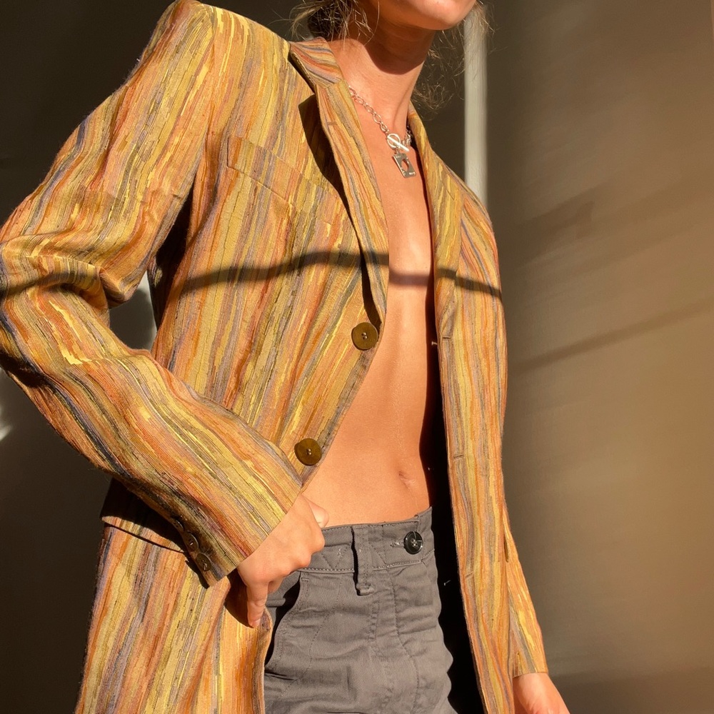 MISSONI STRIPED BLAZER